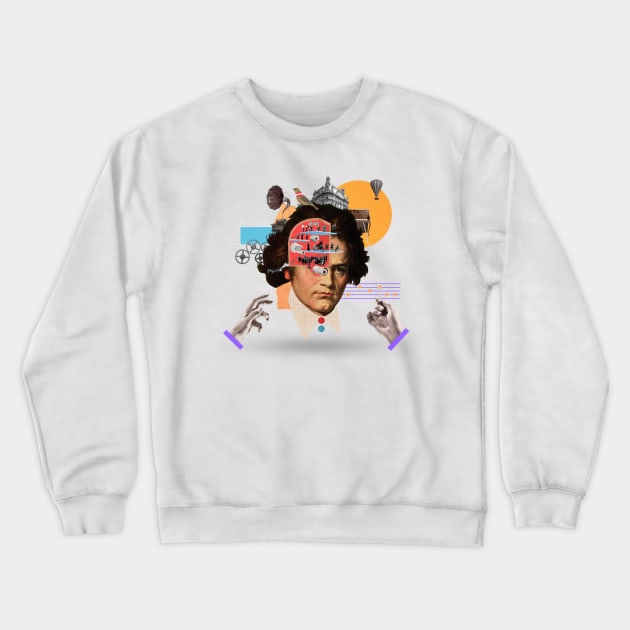 D Minor Crewneck Sweatshirt by Cássia Roriz